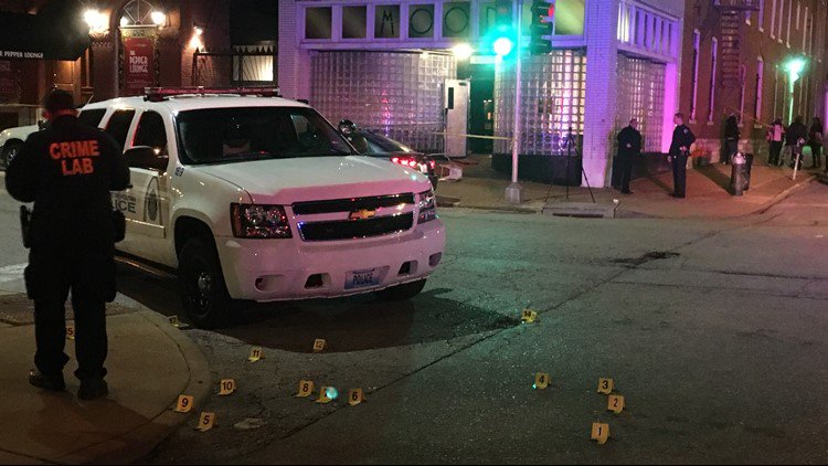Five people shot outside nightclub near downtown St. Louis    