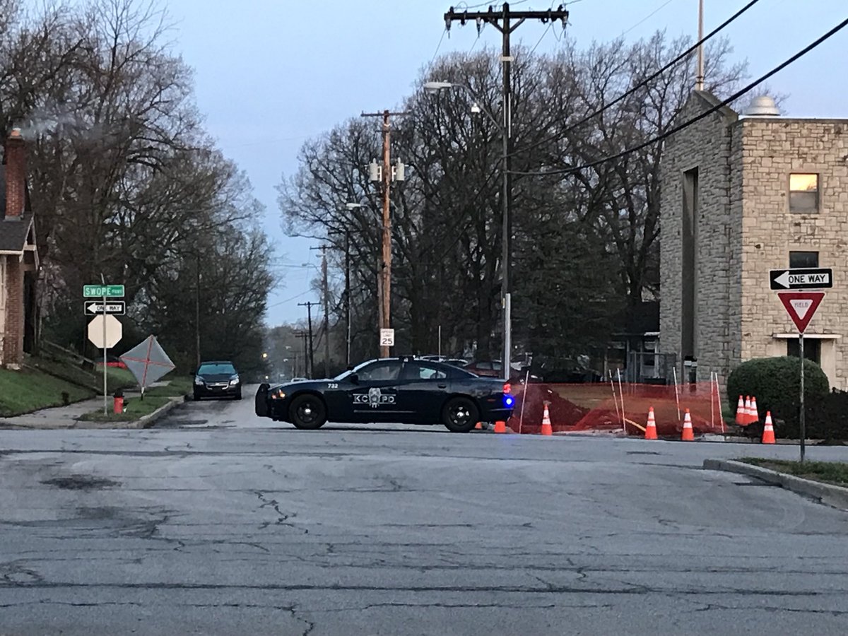 Police are in a stand off with a man believed to be armed  E. 62nd and Swope Parkway
