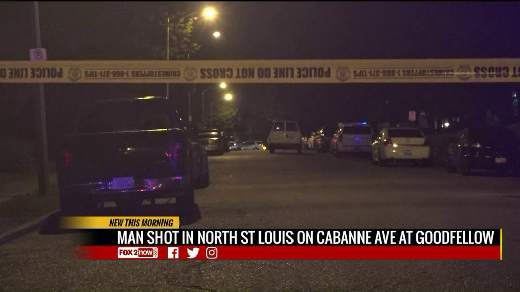 Police are investigating a early morning shooting in north St. Louis. Police say the shooting occurred just before 1:45 a.m. Tuesday on Cabanne Avenue near Goodfellow Boulevard
