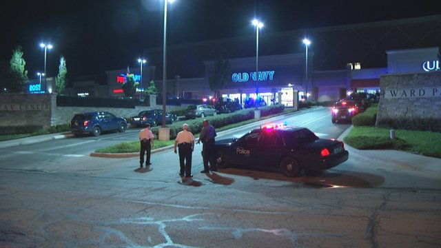 Kansas City police are looking for a man who ran down another man before shooting him in the parking lot of the Ward Parkway Center Wednesday night.  The shooting happened shortly after 9:30 p.m. Police say the victim, an African-American man in his 20s, had just come out of the Genesis Health Clubs facility, located near Ward Parkway and W 87th Street, when another man began chasing him. The man ran about 100 yards before he was shot by the suspect.  