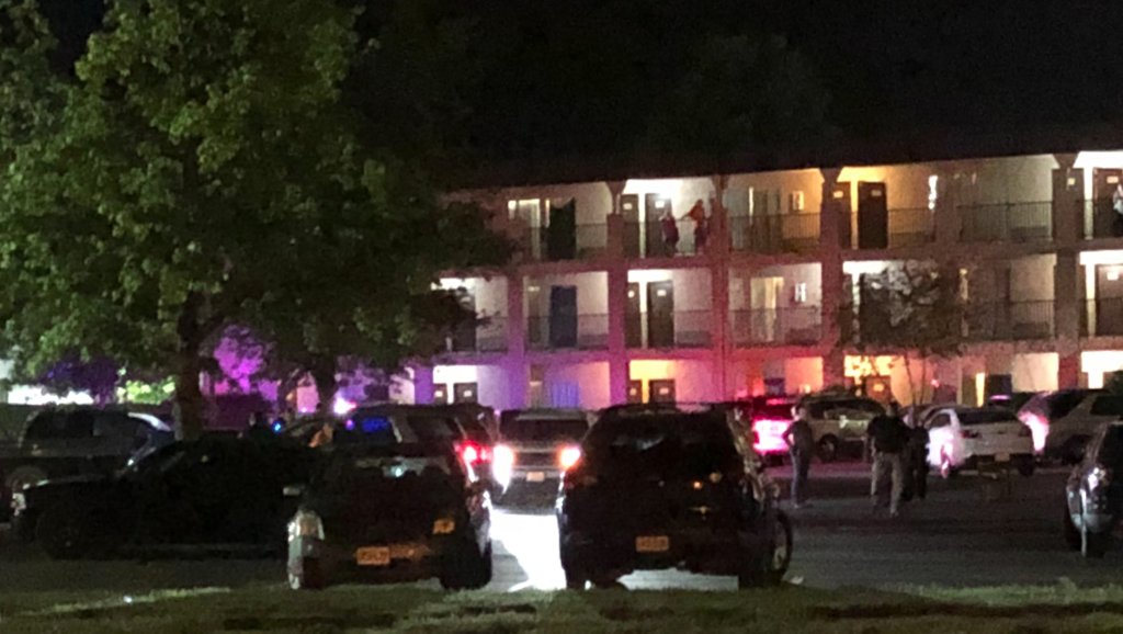 The Blue Springs Police Department is investigating a shooting at an area motel. That incident happened Wednesday night at the Welcome Inn near Woods Chapel Road and I-70.