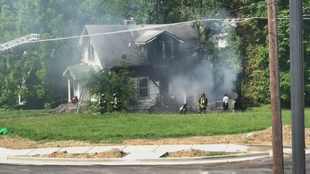 One person was taken to a hospital in house fire in Pine Lawn