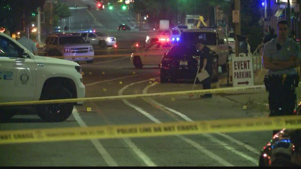Violence erupts at a bar in St. Louis