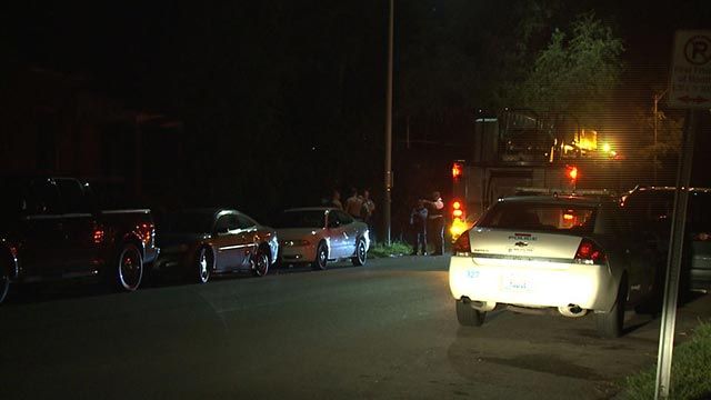A suspect is in custody after an overnight police chase. Officers said the suspect fired several shots at the mother of his child. No one was injured but a police report was filed.