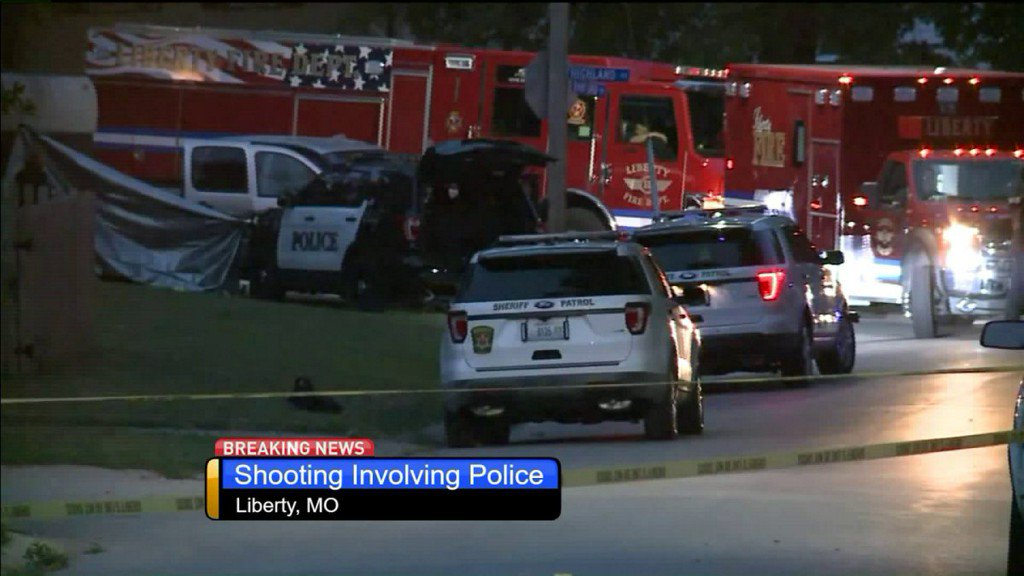 Police in Liberty are investigating a shooting involving  officers on Saturday night where a man who opened fire was struck and killed. The officer-involved shooting happened at about 7 p.m. in the 1000 block of Highland Drive, just south and west of 291 and Whittier. No officers were hurt.
