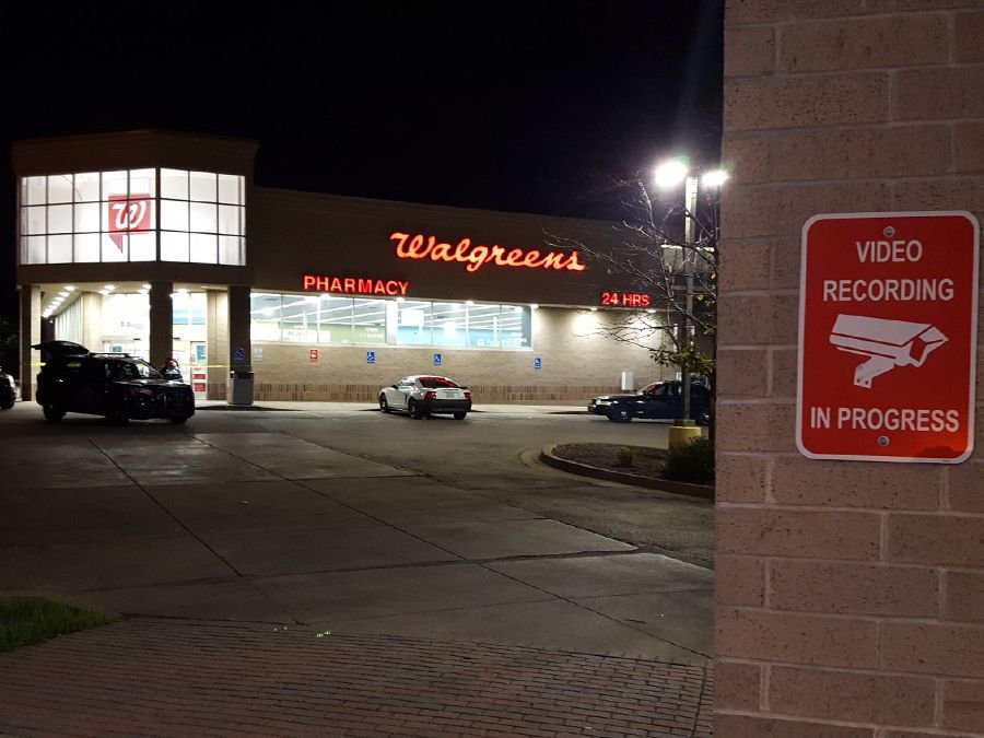 The suspects fled on foot, and none of them are in custody, according to police.