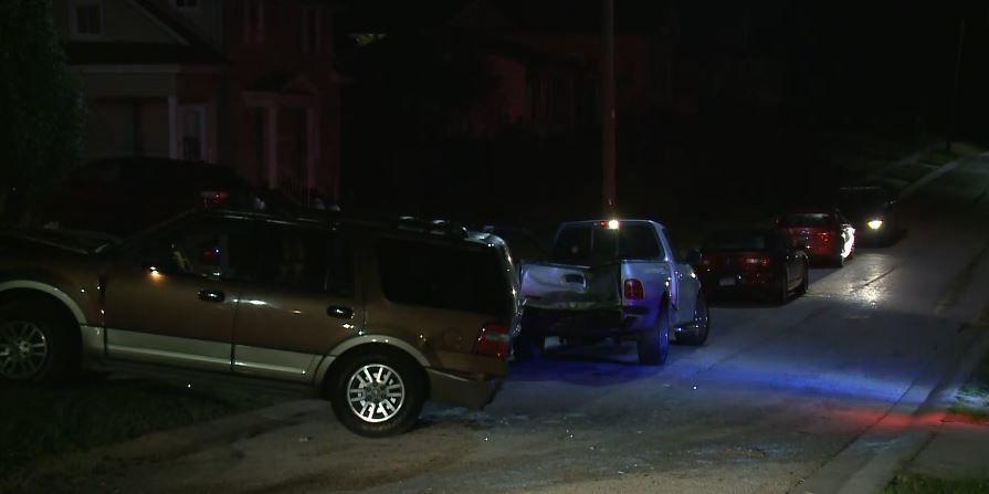 A speeding driver may be to blame after several cars were damaged in Pine Lawn overnight.