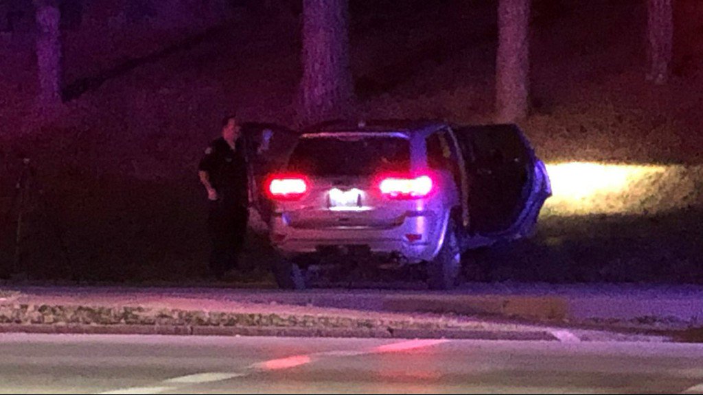 A man was shot near Forest Park Golf Course early Tuesday morning after someone had reportedly approached him while his car was parked.