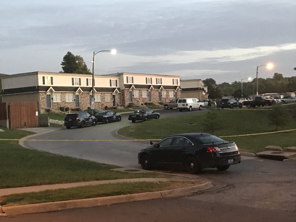 Police are investigating a shooting an a Kansas City apartment complex this morning it's the same place there was a deadly shooting late last night. - KCTV5   