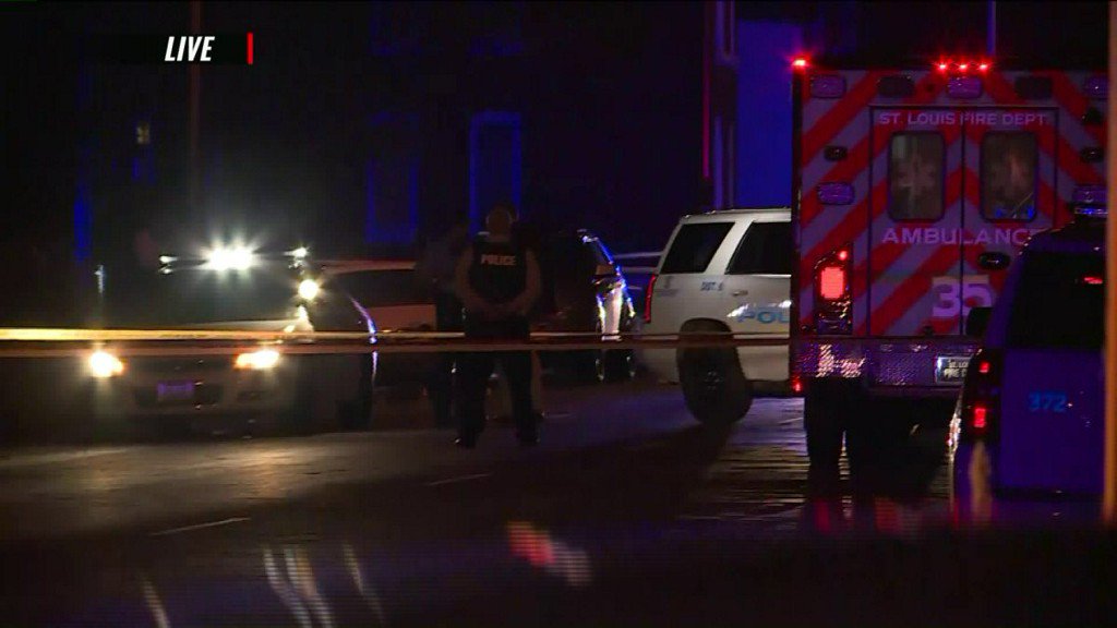St. Louis police are investigating two homicides Tuesday night in the City of St. Louis