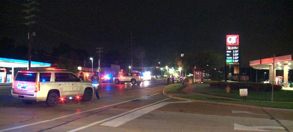 Officials said the man was unconscious at the scene.