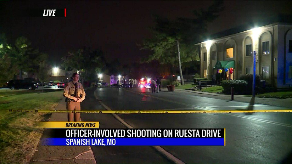 Man dies after struggling with officer over gun in North St. Louis County    