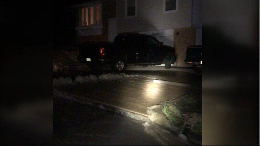 Woman claims water main break damaged handicap ramp    