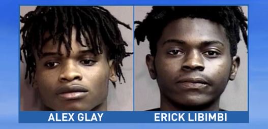 Authorities are releasing the mugshots of the two men arrested in connection with the shooting death of a 14-year-old teenager at The Links apartment complex in east Columbia.     