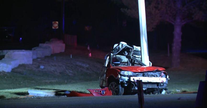 19-year-old killed when car hit utility pole, caught fire in St. Charles County overnight