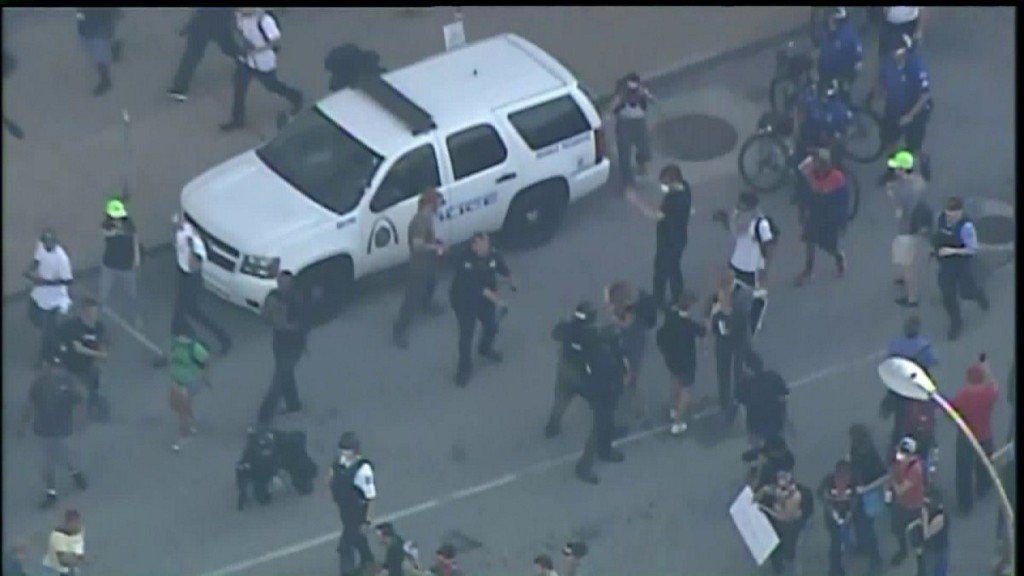 Four St. Louis police officers indicted for beating undercover officer during Stockley protests    