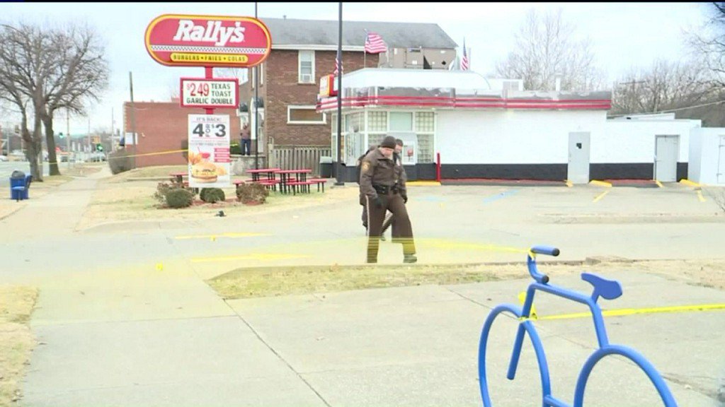 St. Louis County police investigate Rally's shooting    