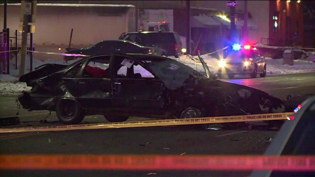 Innocent driver killed when stolen pickup flees police    