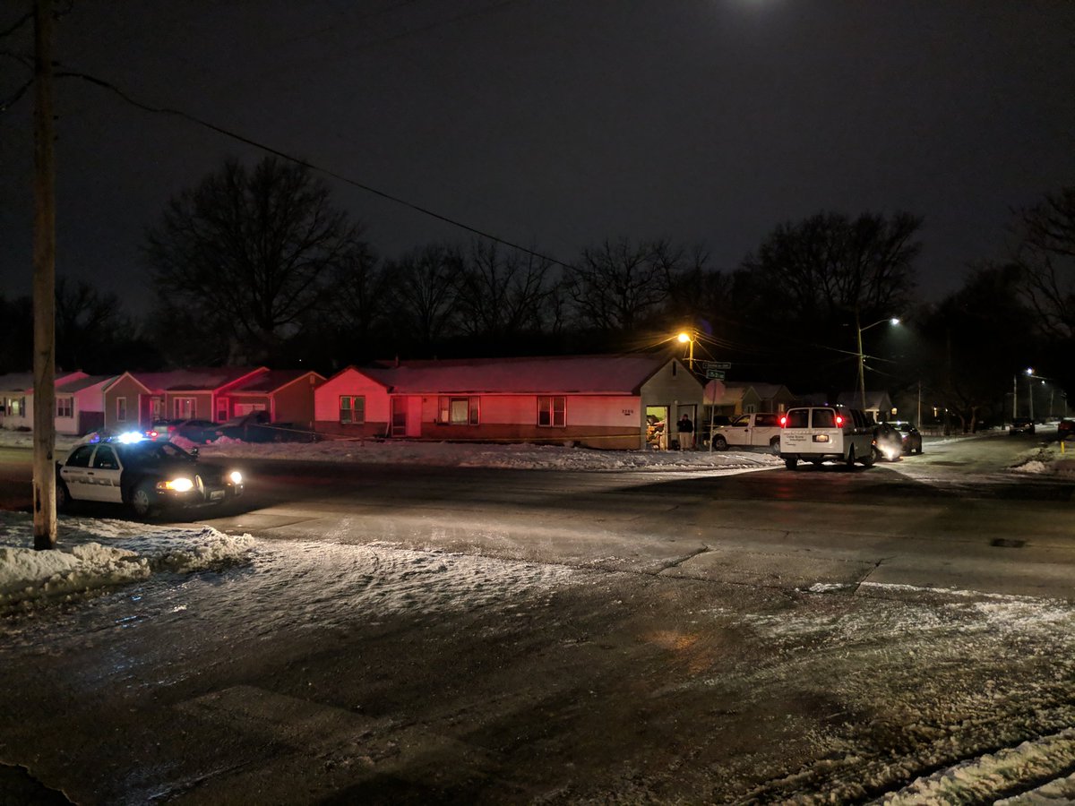 Officers found a person shot and killed inside this home just before midnight.  Police detained several people for questioning, but haven't said if they are suspects or witnesses