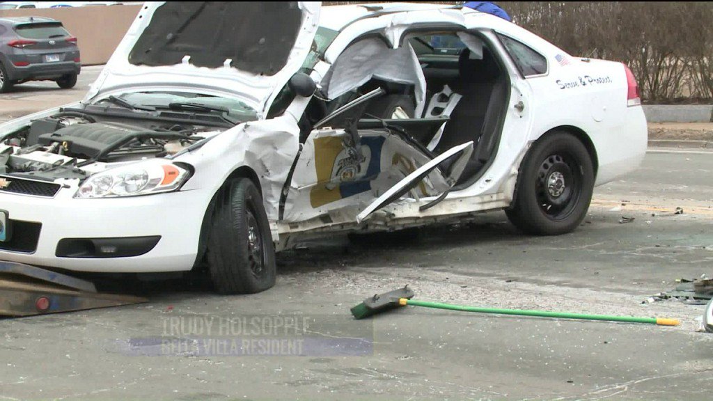 Bella Villa police officer involved in accident    