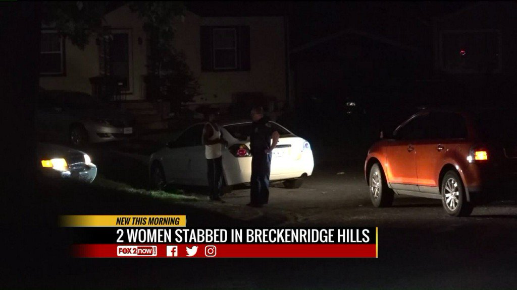 Two women stabbed in Breckenridge Hills    