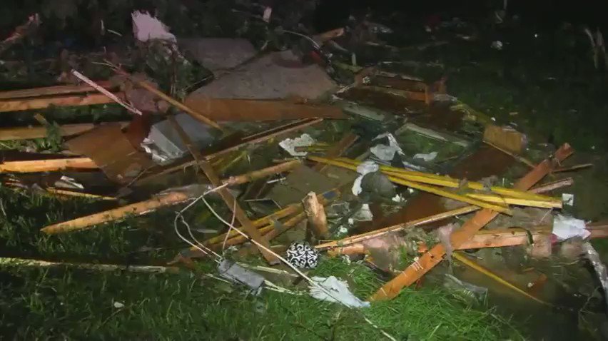 Three deaths in Wednesday night storm that hit  Barton County, Missouri.  This is just north of Joplin.   
