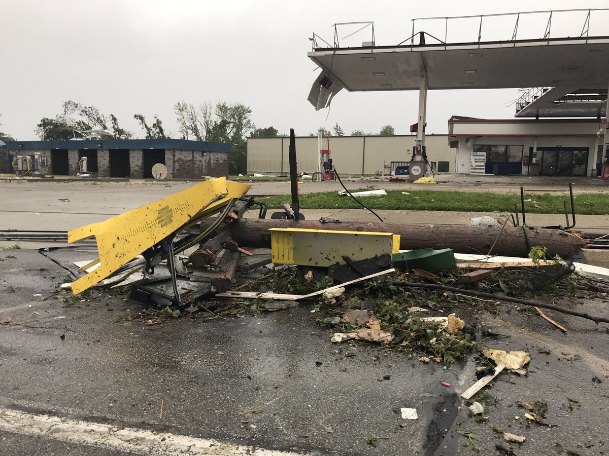 The damage in Jefferson City is massive. People here are shocked by what they see