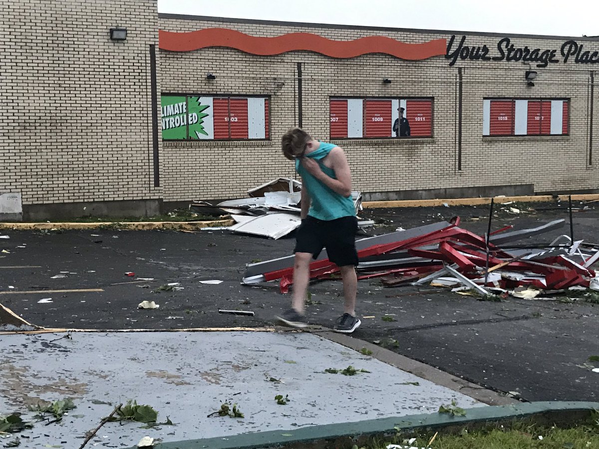 The damage in Jefferson City is massive. People here are shocked by what they see