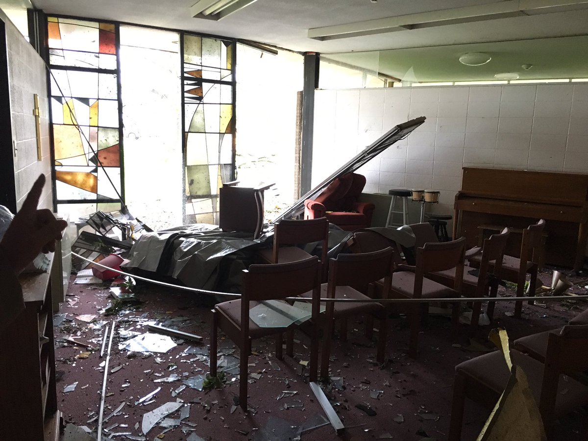 Community Christian Church in JeffersonCity. Tornados 