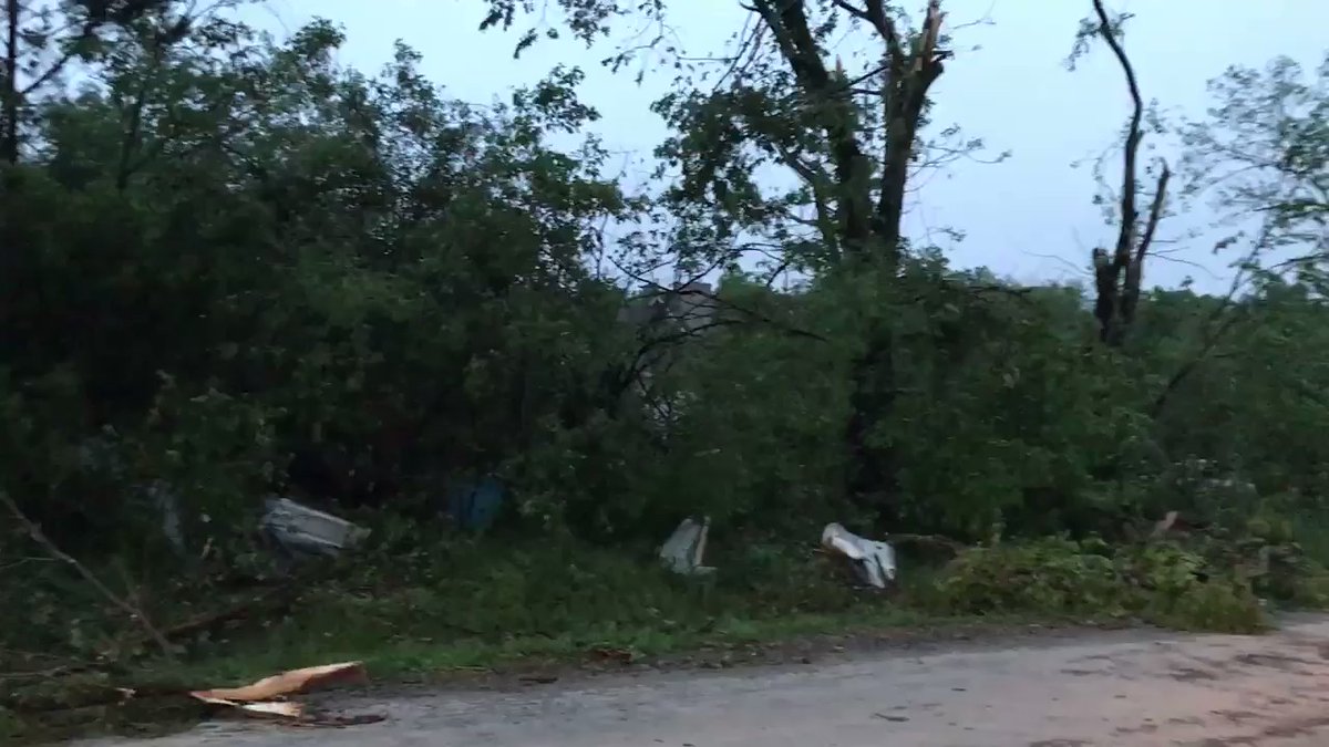 Damage in Excelsior Springs. Excelsior Springs - News from Missouri, U