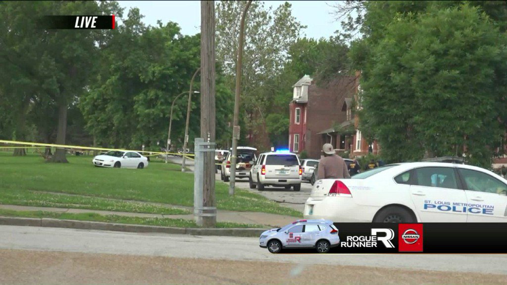 Police investigate shooting in north St. Louis    