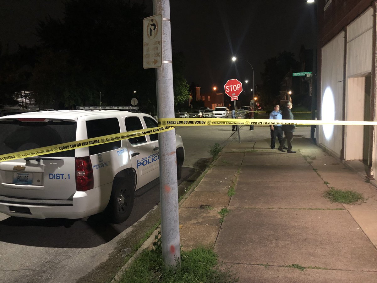 Two toddlers were shot in south St. Louis last night. One child has died, another is recovering with minor injuries. 