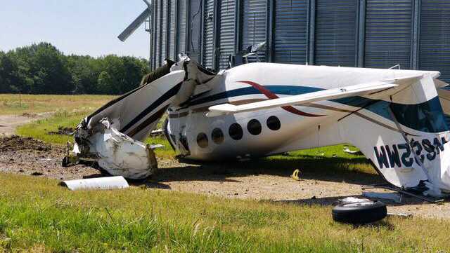 Small plane traveling to Olathe New Century Airport crashes near Butler, Missouri    