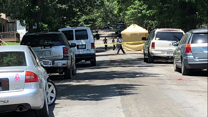 One of the victims was killed in the shooting. The other two victims were transported to a hospital and are in stable condition.