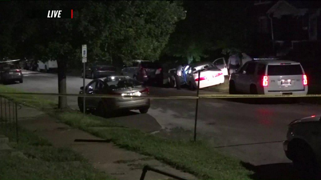 Three people were shot Friday morning in a north St. Louis neighborhood
