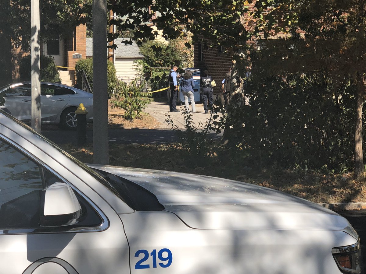Woman found shot in stomach near alley. Homicide detectives on scene investigating