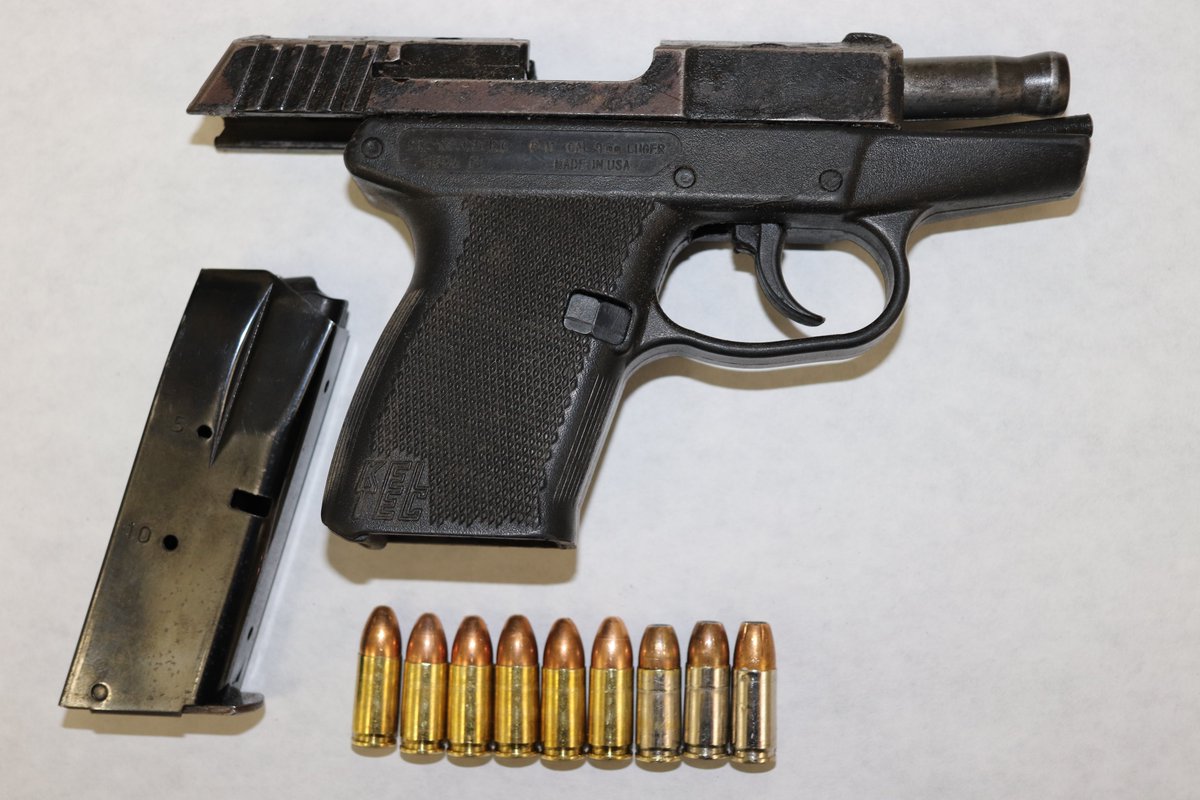 Below are photos of the loaded 9mm semi-automatic pistol and suspected narcotics recovered from yesterday's officer involved shooting in the 1200 block of Clinton.   The Force Investigation Unit is handling this ongoing investigation