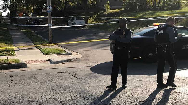 Kansas City police are investigating a shooting on the 5500 block of Wabash Avenue.