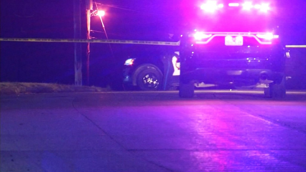 A  murder suspect walked into a police station covered in blood and turned himself in. Authorities say the 27-year-old is connected with two murders.