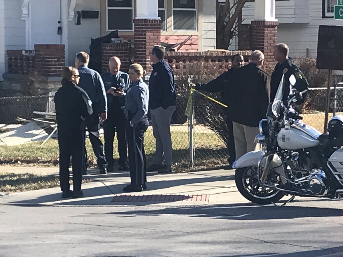 Scene of officer involved shooting.  Still awaiting details. 41st & College.