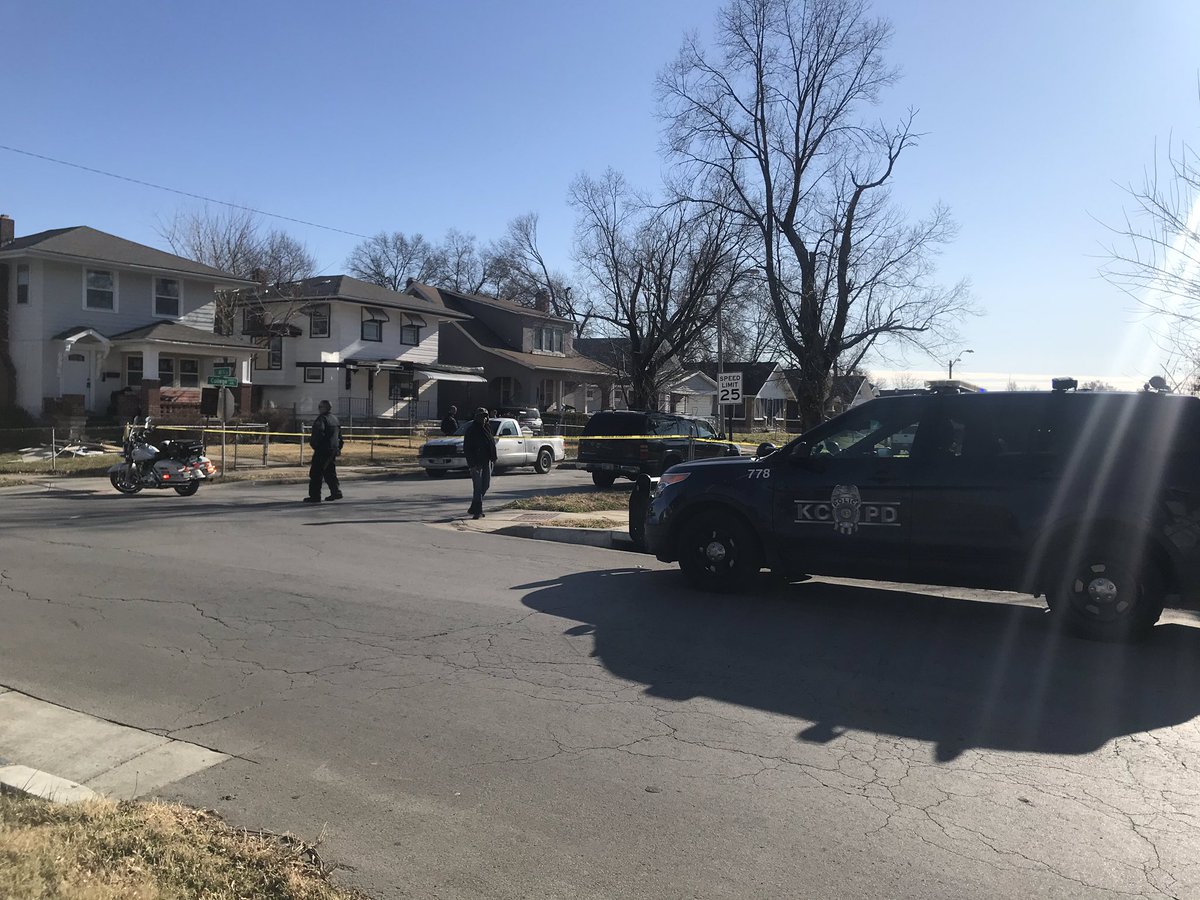 Scene of officer involved shooting.  Still awaiting details. 41st & College.