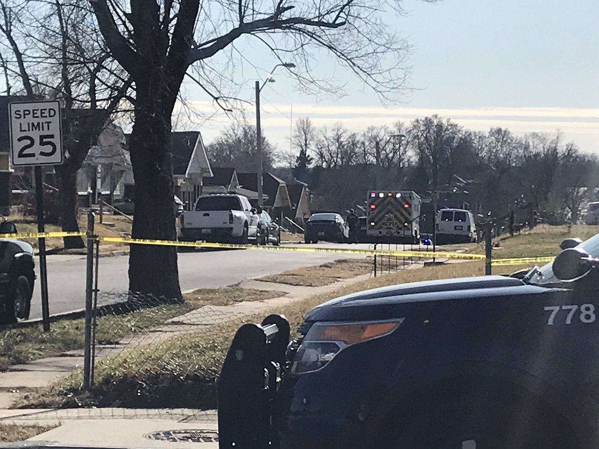 Scene of officer involved shooting.  Still awaiting details. 41st & College.