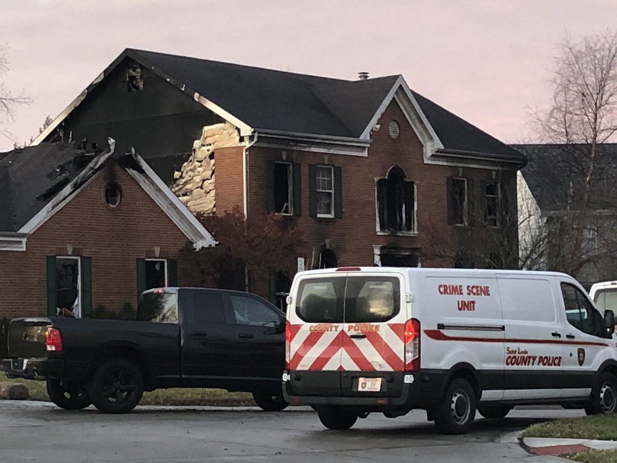 Here is a look at the home in Wildwood where the fire was set early this morning. 