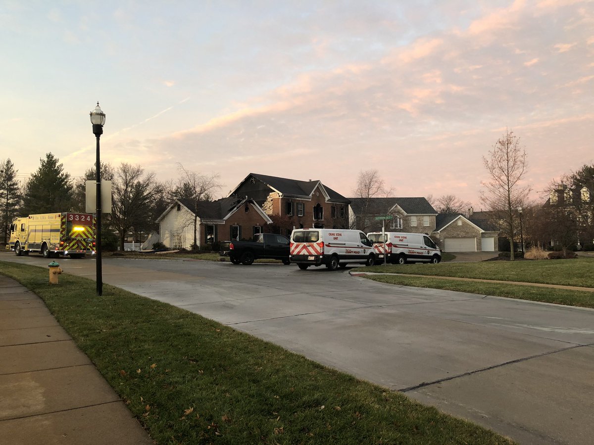 Here is a look at the home in Wildwood where the fire was set early this morning. 
