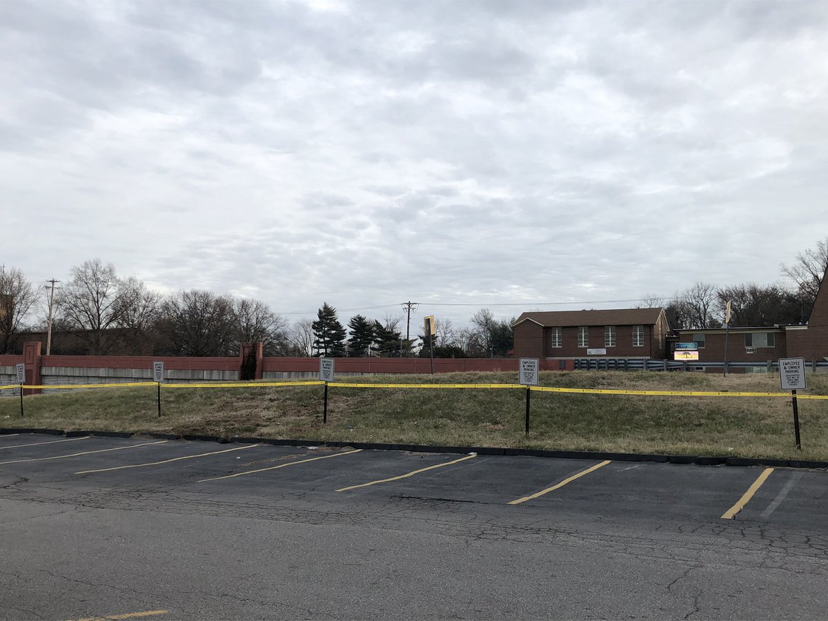 Crime scene tape still up and one county officer still on scene after a quadruple shooting in Moline Acres. A 19 year old man was killed. All of the business in the strip mall were closed when the shooting happened.