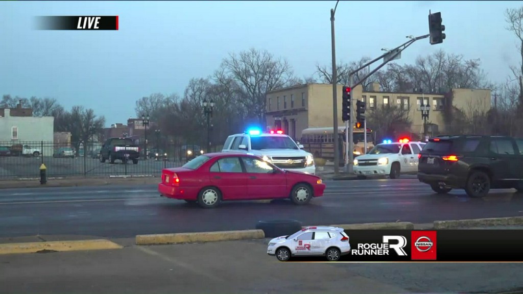 One person is hospitalized after being struck by a vehicle in north St. Louis. The incident happened around 6:30 a.m. on Dr. Martin Luther King at Union.