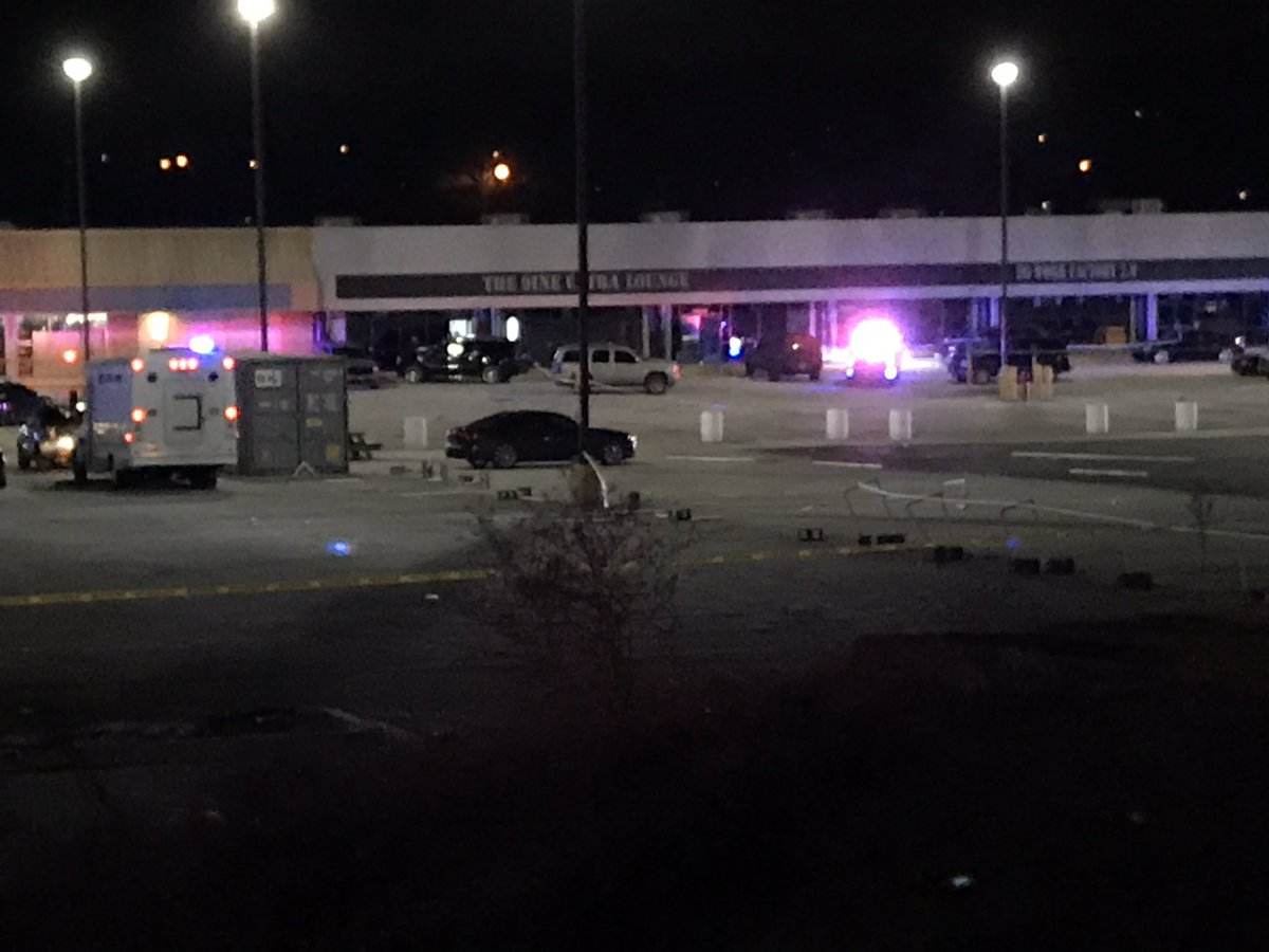 According to kcpolice, the gunman opened fire on people who were in line to get into The 9ine Ultra Lounge on Highway 40. 
