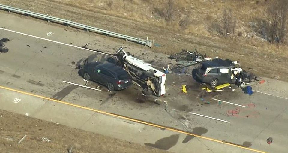 Crash kills 2 moms and their daughters on way to volleyball tournament. Authorities have identified the four people killed in an eastern Missouri crash as two Kentucky mothers and their 12-year-old daughters 