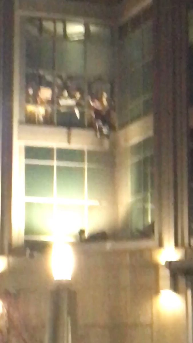 Inmates taken over east end 3rd flr  STL Justice Cntr. Chanting we want court dates, mattresses throw from busted out windows earlier fires out 