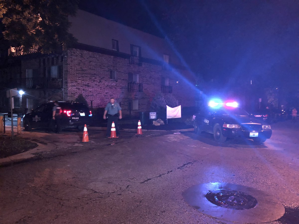 Scene of a shooting at 80th and Camptell St, in south KCMO.